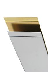 K&S  0.01 in.  x 1 in. W x 12 in. L Stainless Steel  Metal Strip 