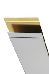 K&S  0.028 in.  x 3/4 in. W x 12 in. L Stainless Steel  Metal Strip 