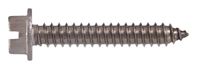 Hillman  Hex  Sharp  Sheet Metal Screws  2 in. L Stainless Steel  No. 12  Slotted  100 per box 