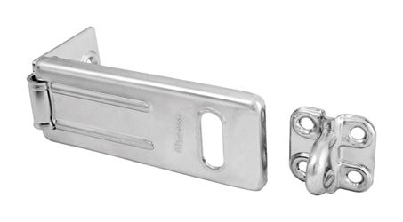 Master Lock Zinc-Plated Hardened Steel 3-1/2 in. L Hasp 1 