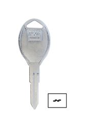 Hy-Ko Automotive Key Blank Double sided For Fits 1998 And Older Ignitions 