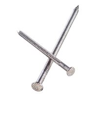 Simpson Strong-Tie  Checkered  3 in. L Deck  Nail  Annular Ring Shank  Stainless Steel  10 D  10  1 