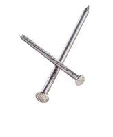 Simpson Strong-Tie  Checkered  3-1/4 in. L Deck  Nail  Annular Ring Shank  Stainless Steel  12 D  9 