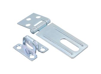 Ace Zinc 3-1/4 in. L Fixed Staple Safety Hasp 