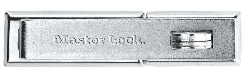Master Lock  Zinc-Plated  Steel  Fixed Staple Hasp  7-1/4 in. L 