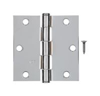 Ace  Steel  Door Hinge  3-1/2 in. L Chrome  1 pk 
