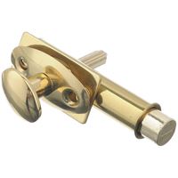 Ace  1.8 in. L Brass  Mortise Bolt 