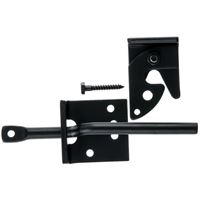 Ace  Heavy Duty Adjustable Gate Latch  8 in. L For For Barns and Livestock Pens Black 