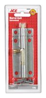 Ace Barrel Bolt 4 in. Galvanized For Lightweight Doors, Chests and Cabinets 