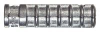 Hillman 3/8 in. Dia. x 1/2 in. Long in. L Zinc Round Head Ribbed Anchor 8 pk 