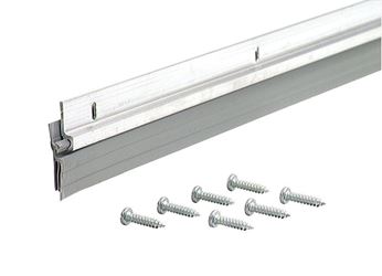M-D Building Products  Door Bottom  Aluminum  Door Sweep  1/4 in.  x 36 in. L Silver 