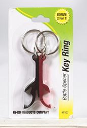 Hy-Ko Products  Metal  Shark Bottle Opener  Key Ring  Assorted 