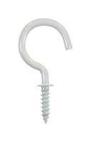 Ace 3/32 0.875 in. L White Cup Hook 1 pk 