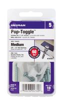Hillman  Pop-Toggle Anchors  3/8 in. Dia. x 1-1/4 in. L 10 pk 