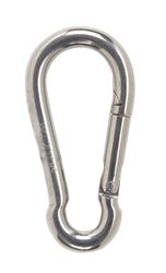 Campbell Chain Polished Spring Snap 3/8 in. Dia. x 3-1/8 in. L 200 lb. 