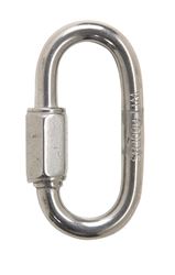 Campbell Chain Polished Stainless Steel Quick Link Silver 660 lb. 2 in. L 1 pk 
