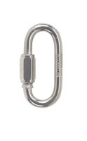 Campbell Chain  Polished  Stainless Steel  Quick Link  Silver  880 lb. 2-1/4 in. L 1 pk 