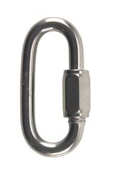 Campbell Chain  Polished  Stainless Steel  Quick Link  Silver  1540 lb. 3 in. L 1 pk 