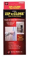 Surface Shields  Zip N Close  Peel and Stick Zipper  1.5 in. W x 7 ft. L Poly 