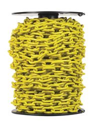 Campbell Chain  Single Jack  Proof Coil Chain  100 ft. L x 3/16 in. Dia. Yellow  Carbon Steel 
