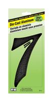 Hy-Ko Nail On Black Aluminum Number 7 3-1/2 in. 
