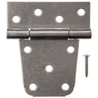 Ace  3.5 in. H 3-1/2 in. Stainless Steel  1  Stainless Steel  Heavy Duty Gate Hinge 