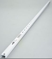 Knape & Vogt  Steel  White  16 Ga. Standard Shelf Bracket  48 in. L 
