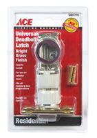 Ace Bright Brass Steel Deadbolt Latch 1 pk 