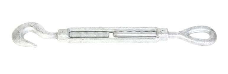Baron  6 in. 11.8 in. L Galvanized  Steel  Hook and Eye  Turnbuckle  1 