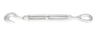 Baron  9 in. 16.3 in. L Galvanized  Steel  Hook and Eye  Turnbuckle  1 