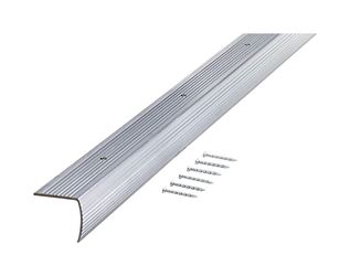 M-D Building Products  Fluted  Stair Edge  Aluminum  1-1/8 in. H x 1-1/8 in. W x 36 in. D Silver 