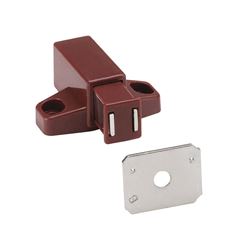 Amerock  Brown  Magnetic Touch Latch  Brown 