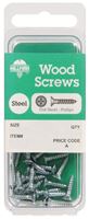 Hillman  Flat  Wood Screw  No. 8   x 2-1/2 in. L Zinc  Steel  8 pk 
