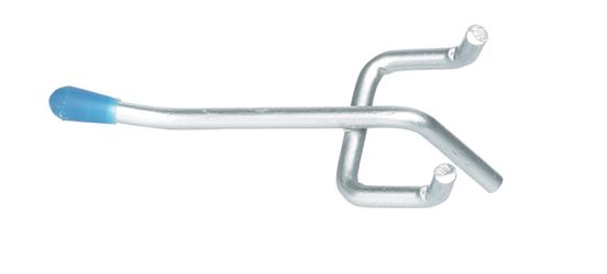 Crawford  2 in. Silver  Straight Peg Hook  100 