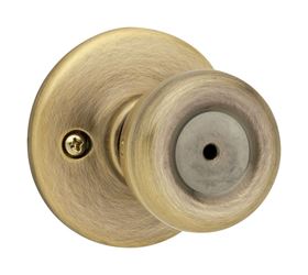 Kwikset Tylo Antique Brass Steel Privacy Knob 3 Grade Right or Left Handed 