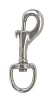 Campbell Chain  Polished  Round Swivel Eye Bolt Snap  3/4 in. Dia. x 3-3/32 in. L 180 lb. 