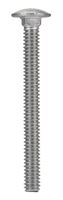 Hillman  1/4  Dia. x 2-1/2 in. L Stainless Steel  Carriage Bolt  25 pk 