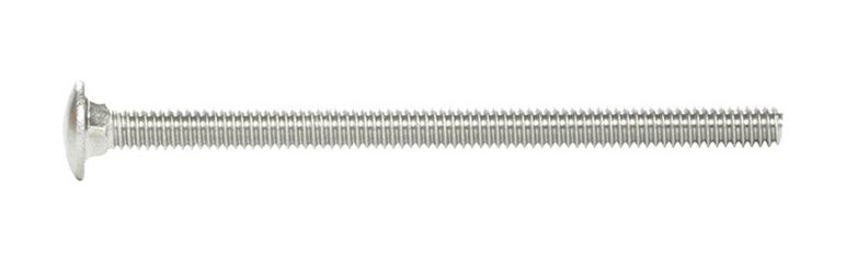 Hillman 1/4 Dia. x 4 in. L Stainless Steel Carriage Bolt 25 pk 