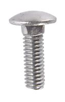 Hillman  5/16  Dia. x 1 in. L Stainless Steel  Carriage Bolt  50 pk 