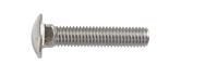 Hillman  1/2 in. Dia. x 2-1/2 in. L Stainless Steel  Carriage Bolt  25 pk 
