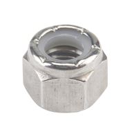 Hillman 3/8 Stainless Steel SAE Nylon Lock Nut 50 pk 