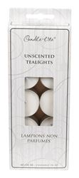 Candle-lite  No Scent  White  Tea Light Candles  8.5 in. H 10 pk 