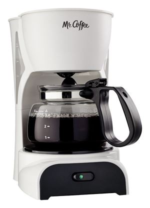 Mr. Coffee  Simple Brew  Coffee Maker  4 cups White