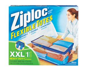 Ziploc Flexible Storage Tote 12 in. H x 2.2 ft. W x 16 in. D 