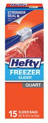 Hefty  1 qt. Freezer Slider Bag  15 pk 