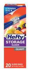 Hefty 1 qt. Storage Slider Bag 20 pk 