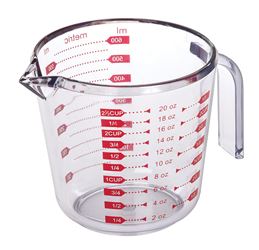 Progressive  Plastic  20 cups Measuring Cup 