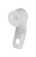 Kenney  Traverse Rod Carriers  4.5 in. L White 