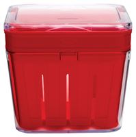 Chefn Bramble Berry Basket Plastic Red 