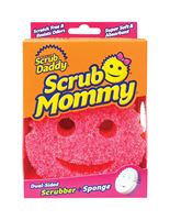 Scrub Daddy Scrub Mommy Polymer Foam Scrub Sponge 4 in. W 